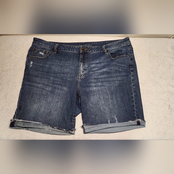 BERMUDAS LANE BRYANT SIZE 26 DEMIN SHORTS. - Picture 3 of 10